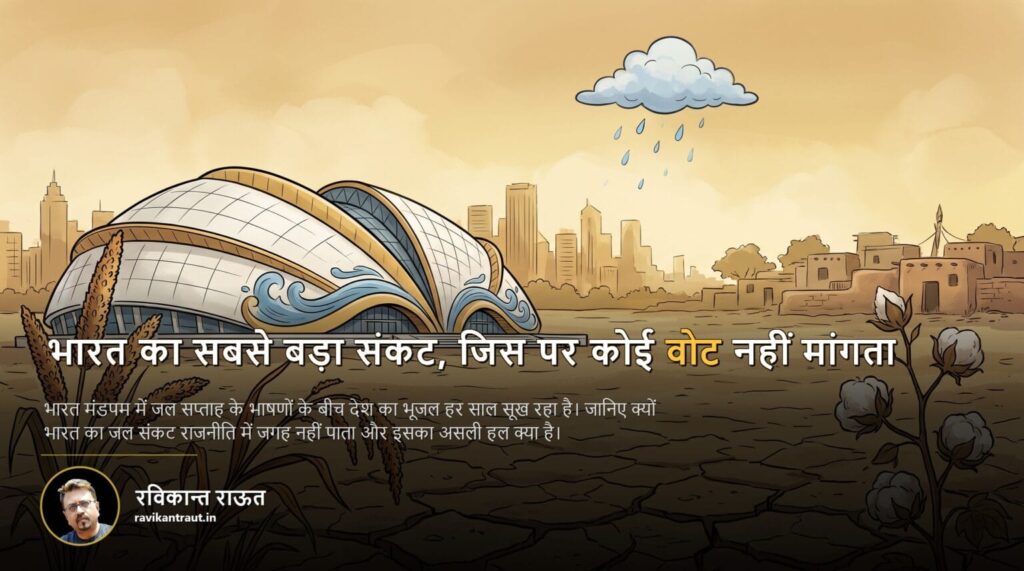 भूजल संकट — भूजल के लगातार सूखते जाने का संकट