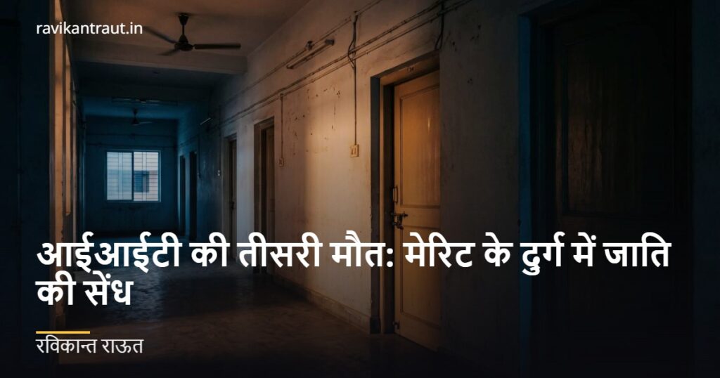 आईआईटी में जातिगत भेदभाव: सुनसान हॉस्टल गलियारा, संकेतात्मक चित्र