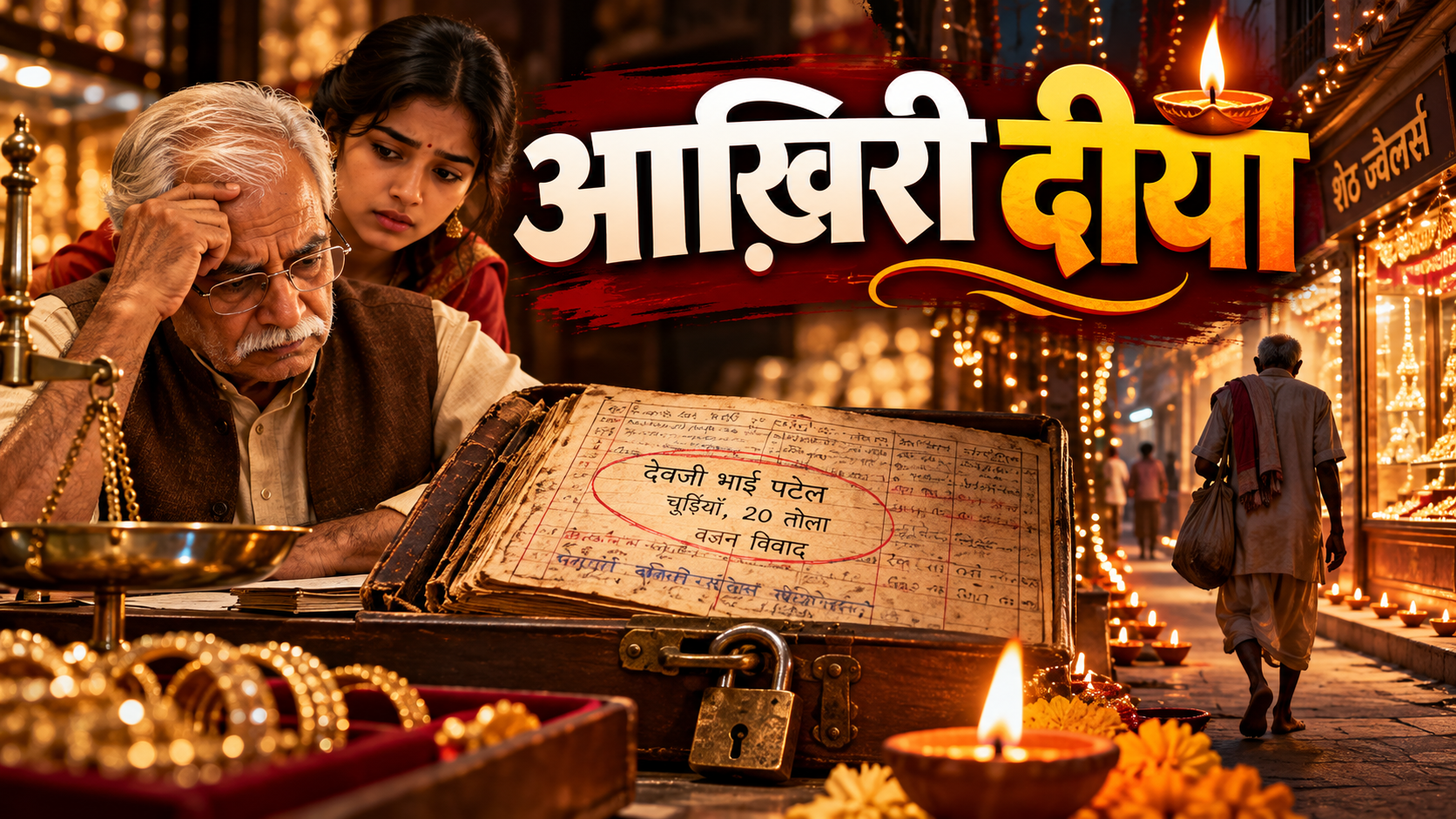 आख़िरी दीया — दीपावली की कहानी, लिम्बड़ी की सुनार गली